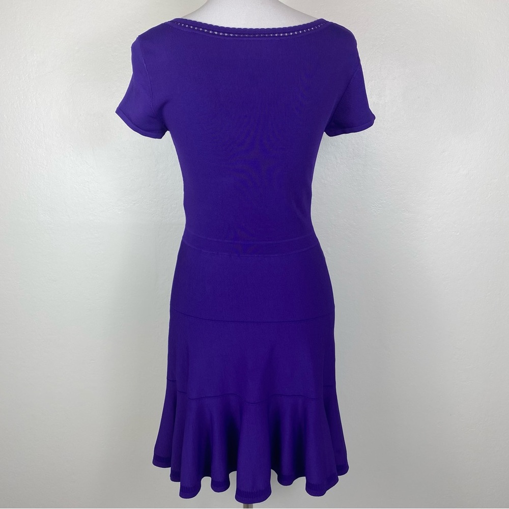 Diane Von Furstenburg St. Petersburg Mini Dress in Purple - Picture 2 of 10